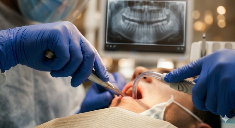 Gömülü Diş Çekimi